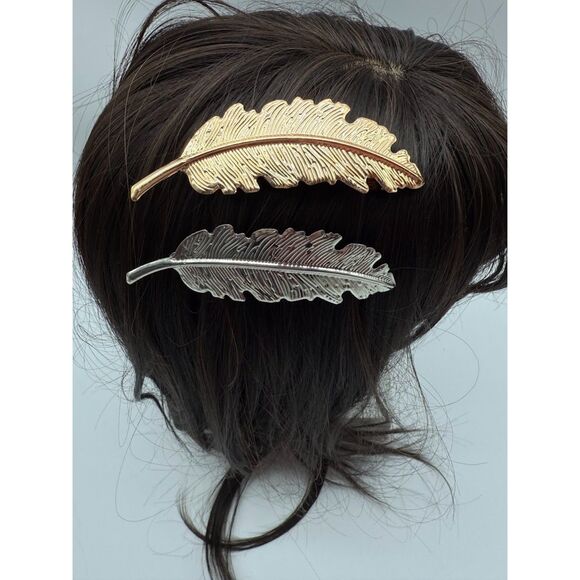 Accessories - Metal Leaf Shape Hairpin pack of 2